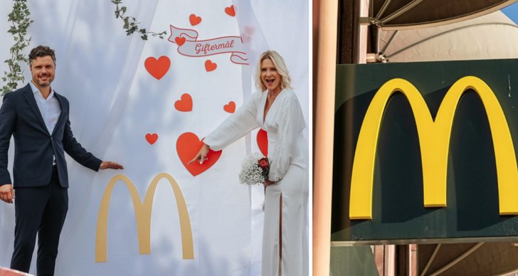 Bröllop, giftermål, McDonalds